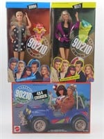Beverly Hills 90210 Dolls + Cruiser Lot (3)