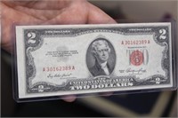 1953 Red Seal $2.00 Note