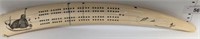 HAND CRAFTED CRIBBAGE BOARD