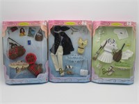 Barbie Millicent Roberts Fashion Packs Lot of (3)