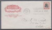 US Stamps #834 First Day Cover, with cachet and ad