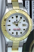 Rolex Ladies 18 kt Gold YachtMaster Watch