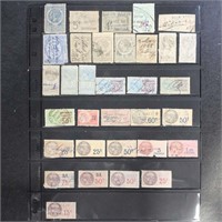 France Revenue Stamps Mint & Used selection on Var