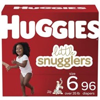 Huggies Little Snugglers Baby Diapers, Econo Pack