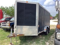 CARGO CRAFT ENCLOSED TRAILER 14' x 7' x 6 1/2'