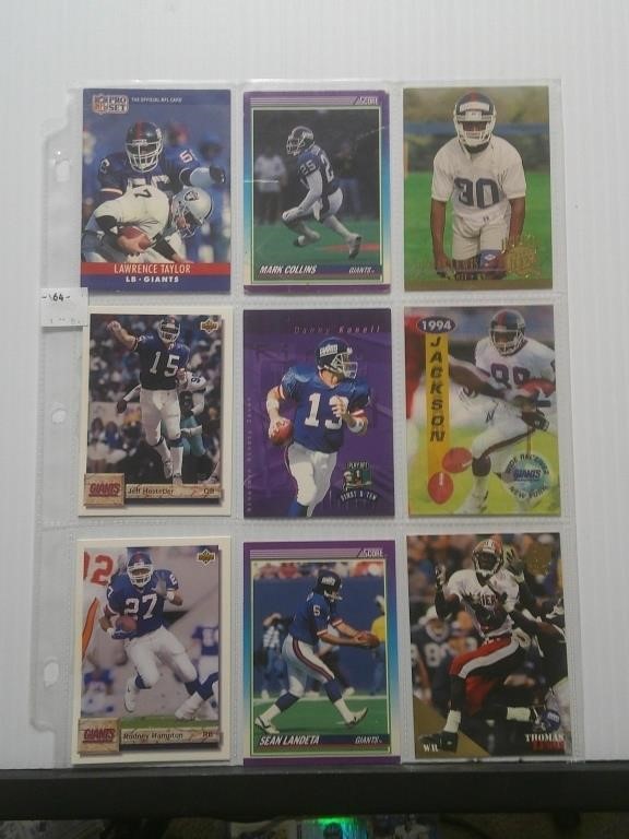 April 2024 Football Collectibles - Manning and others