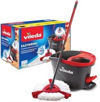 Vileda EasyWring Microfibre Spin Mop & Bucket