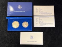 United States Liberty Coins 2 Proof Coin Set