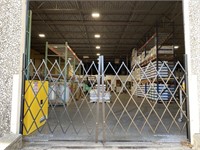 Vevor expandable metal gate for warehouse