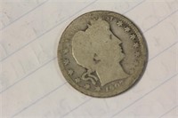 1907 Barber Silver Quarter