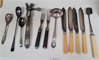GROUP OF FLAT WARE ASSORTED