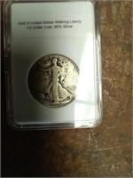 1940 S 90% Silver Walking Liberty Half Dollar