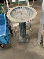 Metal Bird Bath