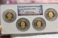 NGC Graded 2007-S Proof Presidential Dollars