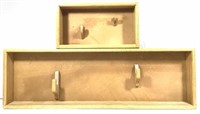 (2pc) Oak Wood Gun Display Shadowboxes