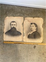 Pair of 1860 Portraits