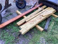 Assorted Cut Treated Lumber