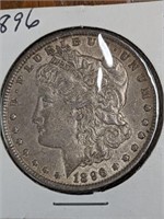 1896 MORGAN SILVER DOLLAR