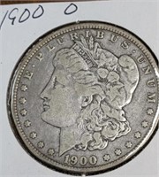 1900 O MORGAN SILVER DOLLAR