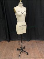 Size 2 Adjustable Pinnable Dress Form W/ Stand