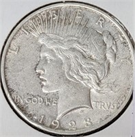 1923 PEACE DOLLAR