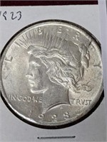 1923 PEACE DOLLAR