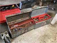 2 Tool Boxes Full of Tools
