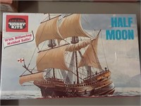 HALF MOON SHIP MODEL VINTAGE (SEALED)