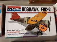GOSHAWK F11C-2  PLANE VINTAGE MODEL (SEALED)