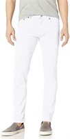 WT02 Men's Basic Color Twill Stretchable Skinny