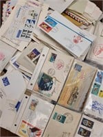 Worldwide Stamps Covers group, 100+ mix of 20th ce
