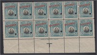 Peru 1918 Specimen Stamps #214S Mint NH Incription