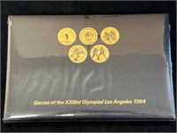 Games of XXIIIrd Olympiad LA 1984 Token Set