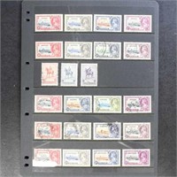 British Commonwealths Stamps 1935 Silver Jubilee C