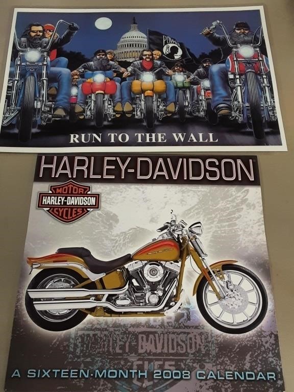 RUN TO THE WALL AND OTHER HARLEY DAVIDSON  LOT