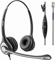 Wantek Phone Headset with Microphone Noise