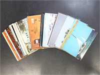 US Postcards 975+ Mint Continental sized postcards