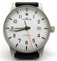 GENTS Stainless Fortis Flieger 595.10.46