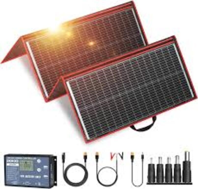 DOKIO 300W 18V Portable Solar Panel Kit (ONLY