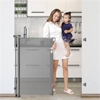 42-Inch Extra Tall Retractable Baby Gates For