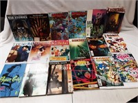 BOX LOT OF 18 COMIC BOOKS  (#6)