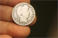 1901 Barber Quarter