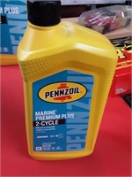 PENNZOIL MARINE PREMIUM PLUS 2 CYCLE ENGINE OIL QT