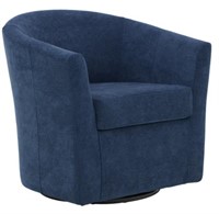 BABYLETTO MADISON SWIVEL GLIDER NAVY ECO-TWILL.