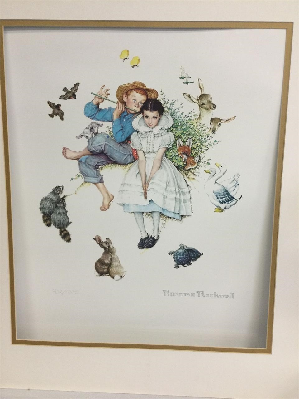Outstanding Original Norman Rockwell  Picture