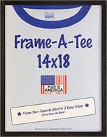 FRAME USA "Frame-A-Tee Series, 14x18, Black Wood