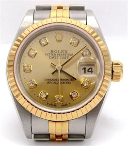 Lady Rolex Datejust 26mm 18KT/Stainless