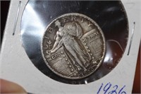 1926 Walking Liberty Silver Quarter