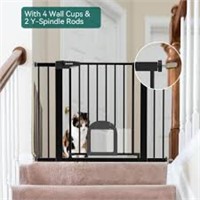 Babelio 36" High Metal Safety Gate for Babies &