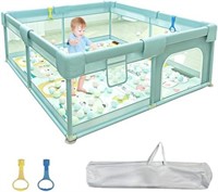 Sulishang Baby Playpen, 50x50x26inch Baby